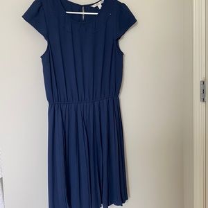 Blue cocktail dress